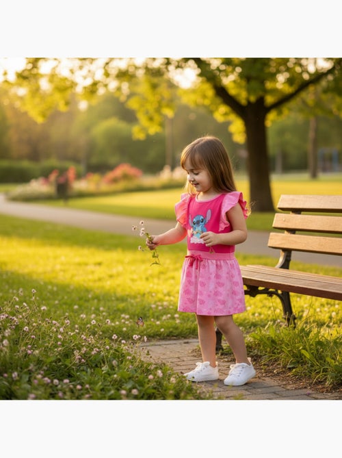 Disney - Robe enfant à motif - Kiabi