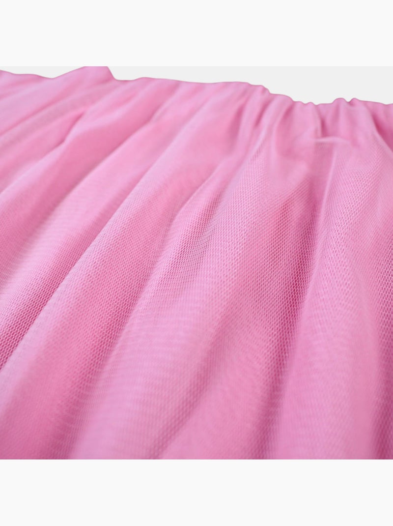 Disney - Robe enfant à motif Rose fushia - Kiabi