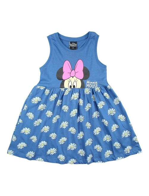 Disney - Robe fille imprimé Minnie en coton - Kiabi
