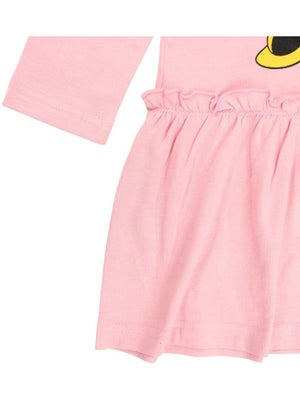 Robe De Noël Pour Fille – Imprimé Cerfs Et Sapins, Manches Longues, Pour Enfant En Bas âge, 2026