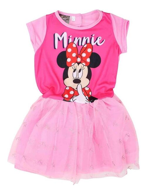 Disney - Robe fille imprimé Minnie - Kiabi