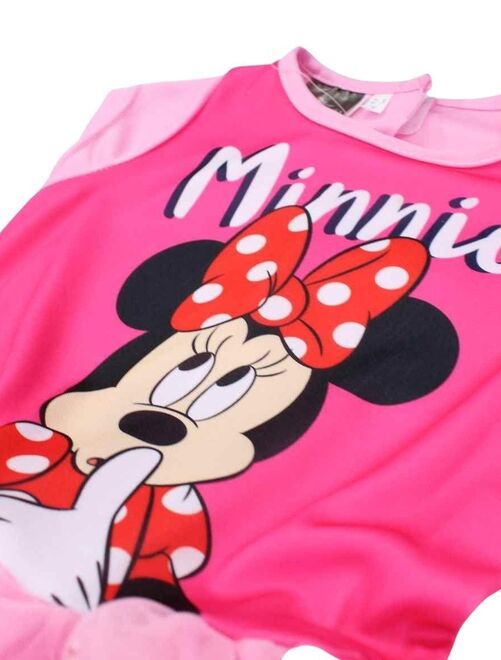 Robe 'Disney' 'Minnie' effet 2 en 1 - Rose - Kiabi - 9.60€