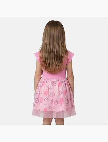 Disney - Robe fille imprimée avec tulle