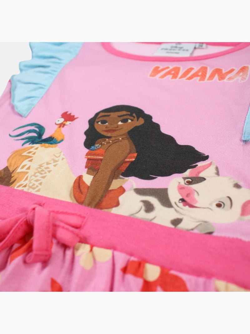 Disney - Robe fille imprimée Rose - Kiabi