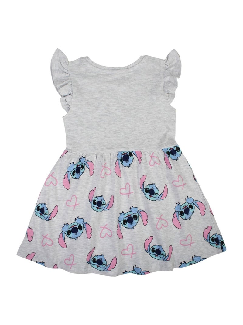 Disney - Robe Fille Lilo et Stitch Gris - Kiabi