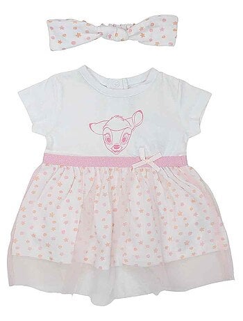 Disney - Robe imprimé Bambi en coton