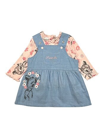 Disney - Robe imprimé Bambi en coton