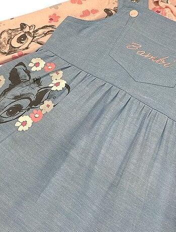 Disney - Robe imprimé Bambi en coton