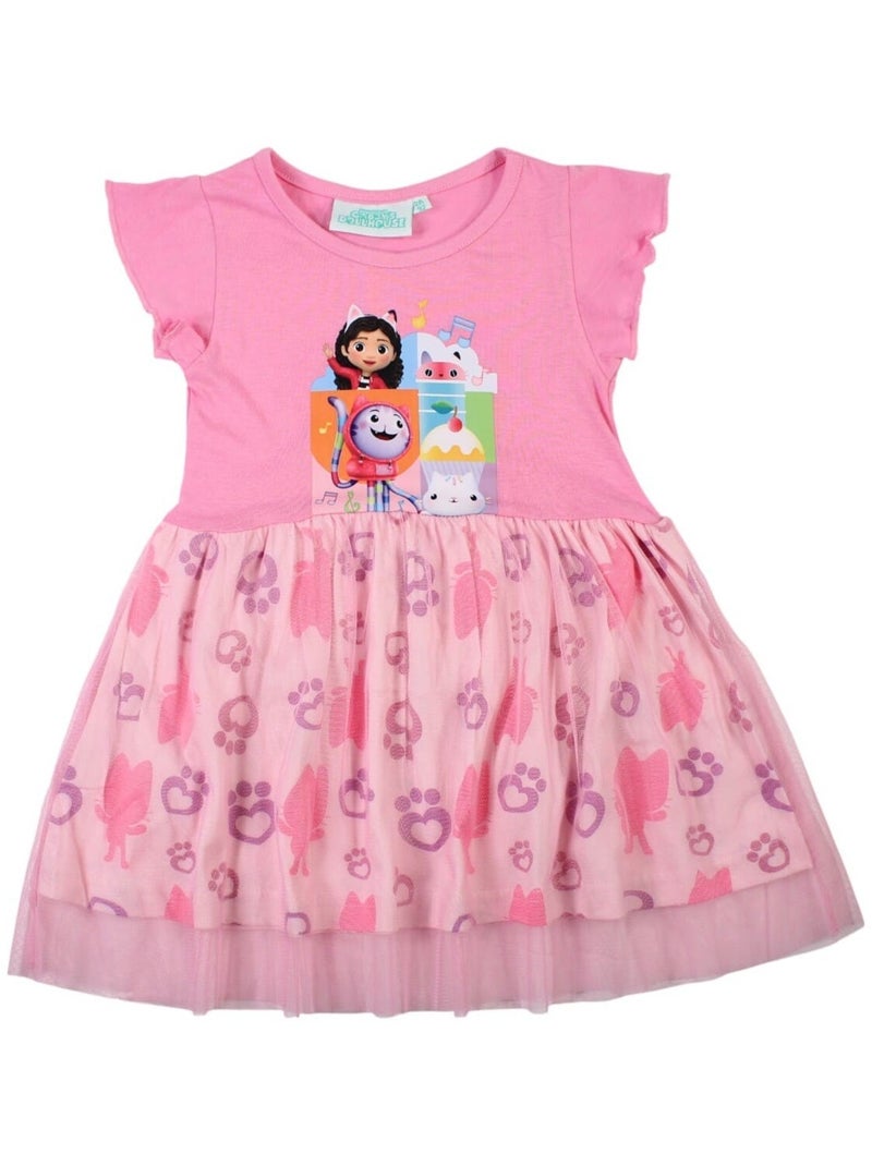Disney - Robe imprimé Gabby en coton Rose - Kiabi