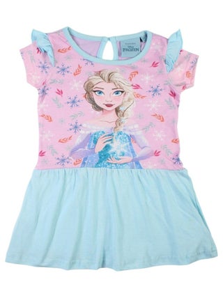 Disney - Robe imprimé La Reine Des Neiges en coton