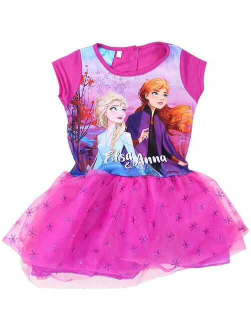 Disney - Robe imprimé La Reine Des Neiges - Kiabi