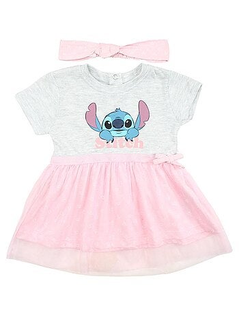 Disney - Robe imprimé Lilo Et Stitch en coton