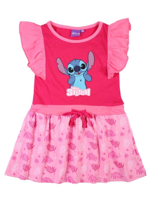 Disney - Robe imprimé Lilo Et Stitch en coton - Kiabi