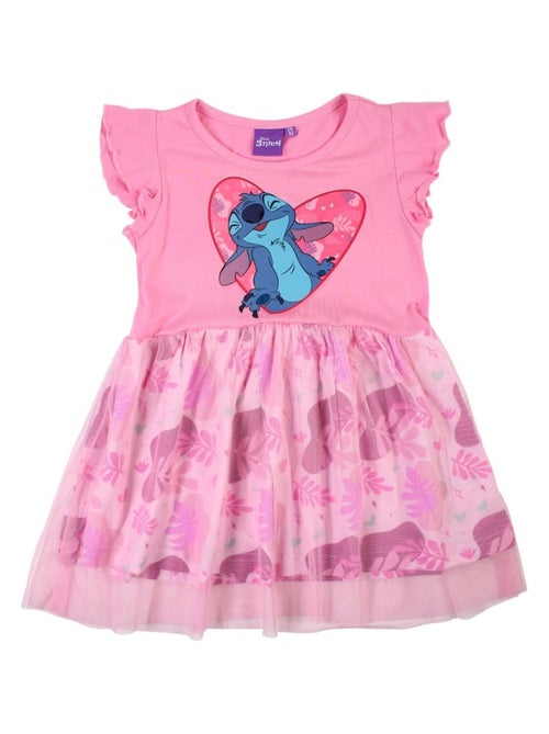 Disney - Robe imprimé Lilo Et Stitch en coton - Kiabi