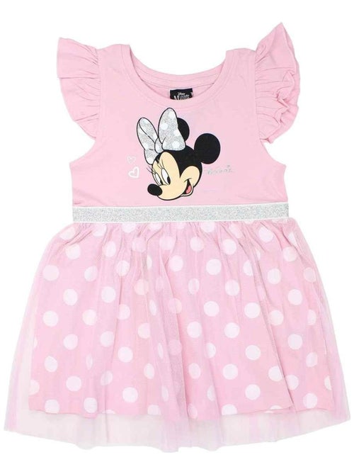 Disney - Robe imprimé Minnie en coton - Kiabi