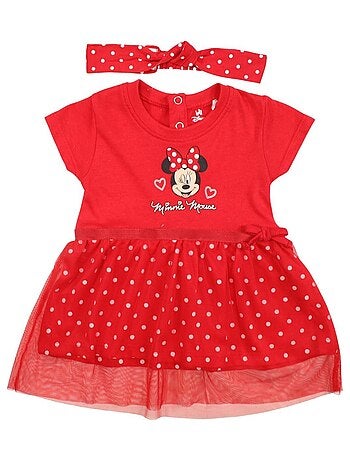 Disney - Robe imprimé Minnie en coton