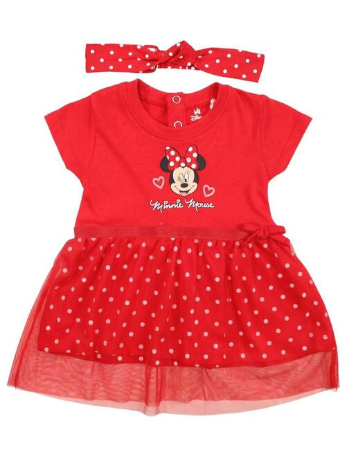 Disney - Robe imprimé Minnie en coton - Kiabi