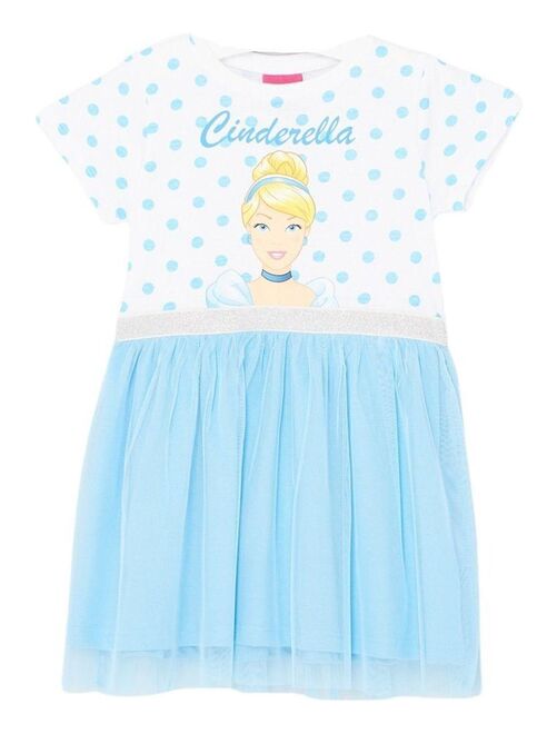 Disney - Robe imprimé Princesse en coton - Kiabi