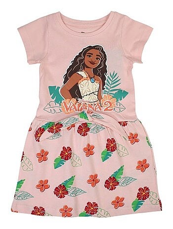 Disney - Robe imprimé Vaiana en coton