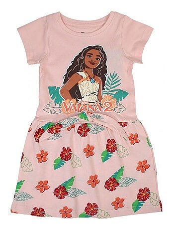 Disney - Robe imprimé Vaiana en coton