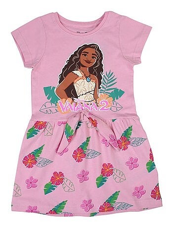 Disney - Robe imprimé Vaiana en coton