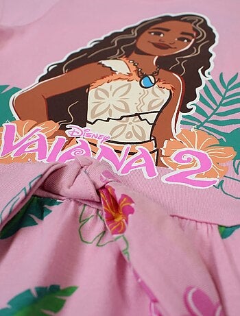 Disney - Robe imprimé Vaiana en coton