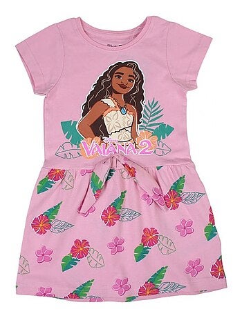 Disney - Robe imprimé Vaiana en coton
