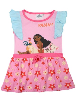 Disney - Robe imprimé Vaiana en coton