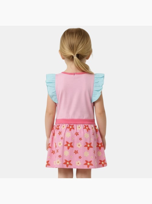 Disney - robe imprimée à manches volantées, coupe décontractée et col rond - Kiabi Disney - robe imprimée à manches volantées, coupe décontractée et col rond - Kiabi