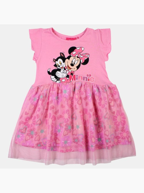 Disney - robe imprimée avec jupe en tulle, coupe décontractée, col rond et sans manches - Kiabi Disney - robe imprimée avec jupe en tulle, coupe décontractée, col rond et sans manches - Kiabi