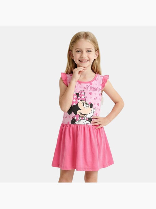 Disney - robe imprimée manches courtes, jupe en tulle - Kiabi Disney - robe imprimée manches courtes, jupe en tulle - Kiabi