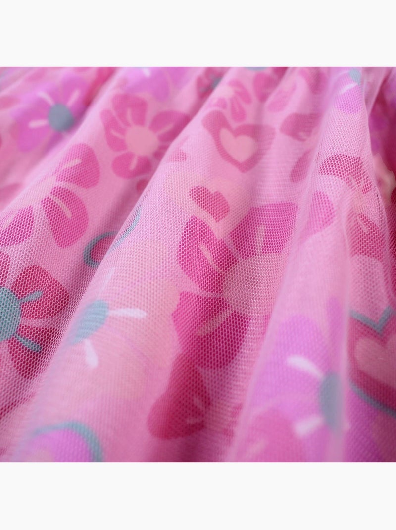 Disney - robe imprimée sans manches, jupe en tulle Rose - Kiabi
