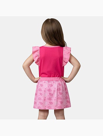 Disney - robe imprimée sans manches, jupe en tulle