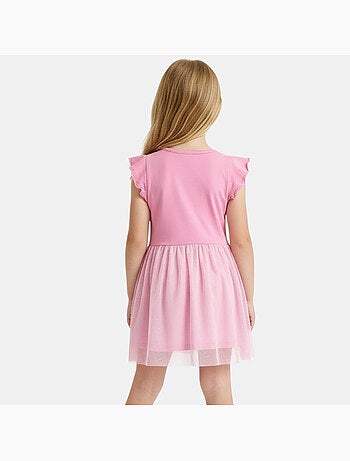 Disney - robe imprimée sans manches, jupe en tulle