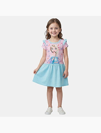 Disney - robe imprimée sans manches, jupe en tulle