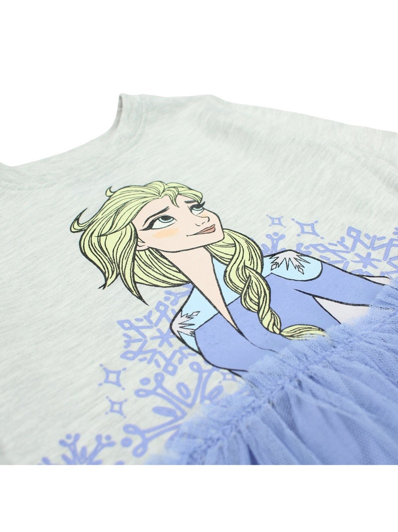 Disney - Robe La Reine des Neiges Bleu - Kiabi