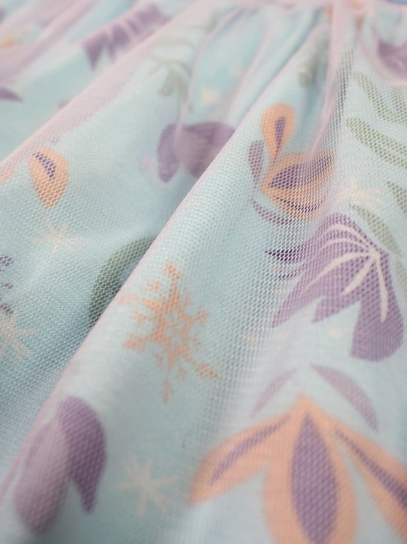 Disney - Robe La Reine des Neiges Mauve - Kiabi