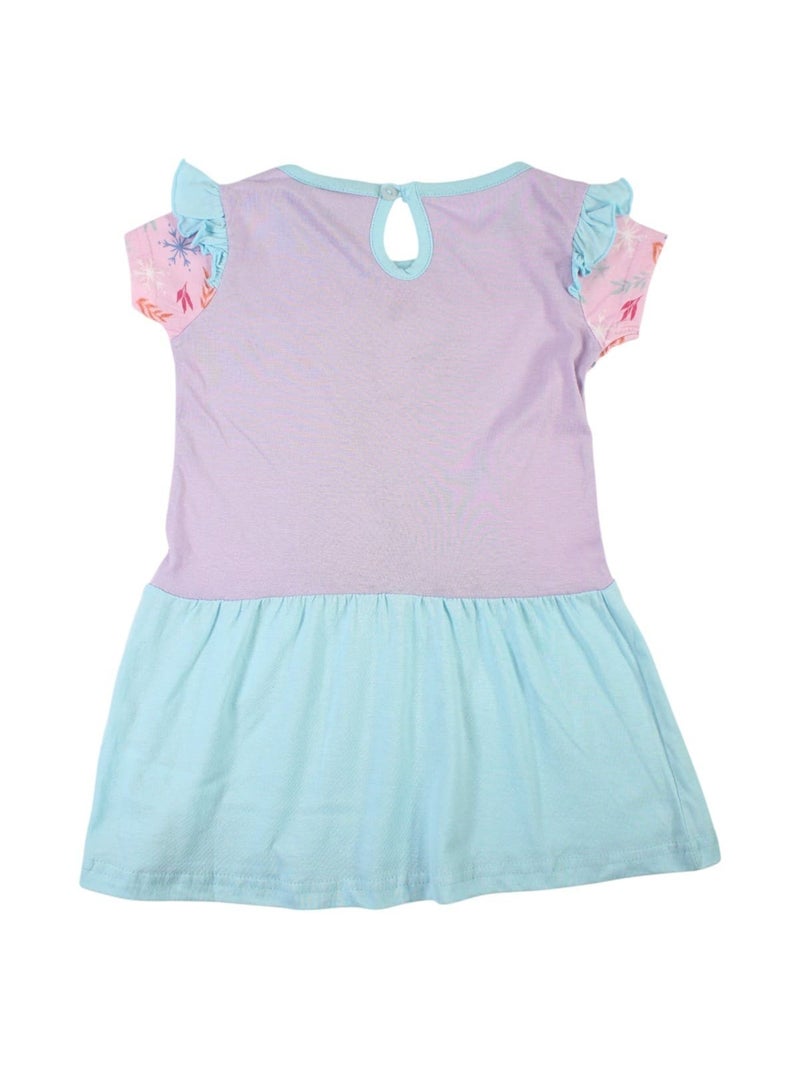 Disney - Robe La Reine des Neiges Rose - Kiabi