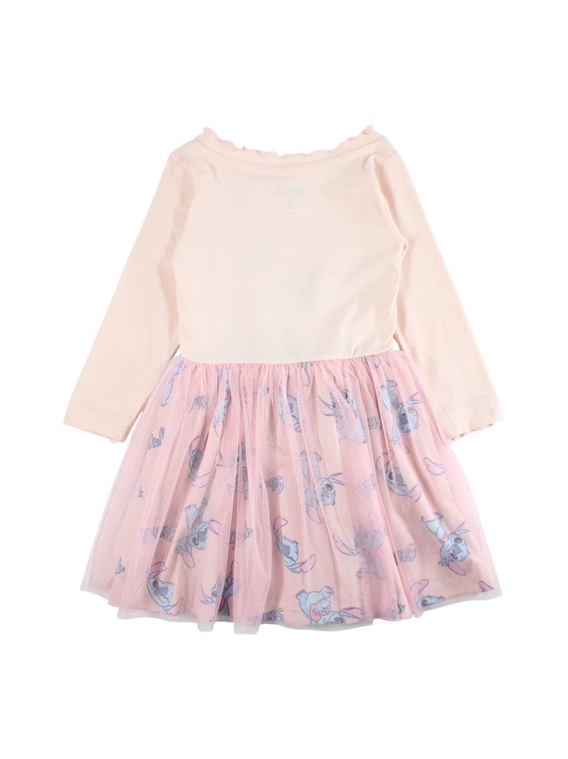 Disney - Robe Lilo et Stitch fille Rose - Kiabi