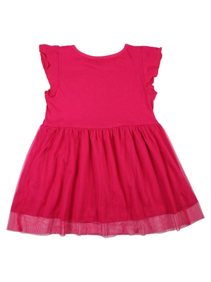 Disney - Robe Lilo et Stitch Rose fushia - Kiabi