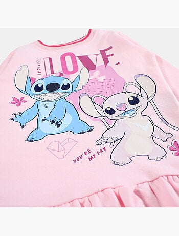 Lilo & Stitch - Robe manches longues avec personnage