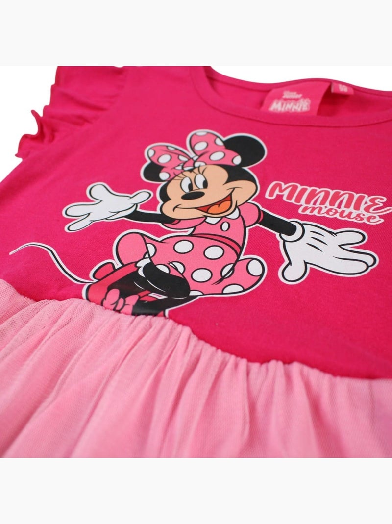 Disney - Robe Minnie Rose fushia - Kiabi