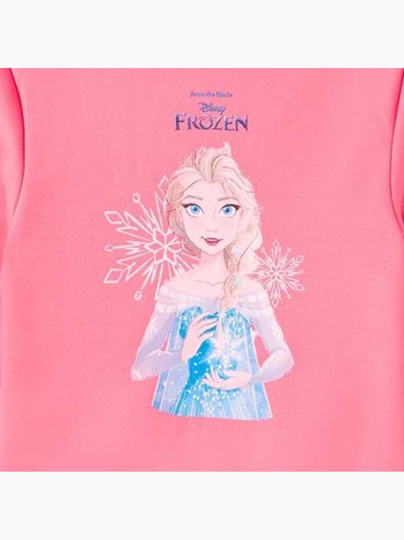 Maillot De Bain 2 Pièces La Reine Des Neiges - Bikini Rose Frozen - Taille Enfant