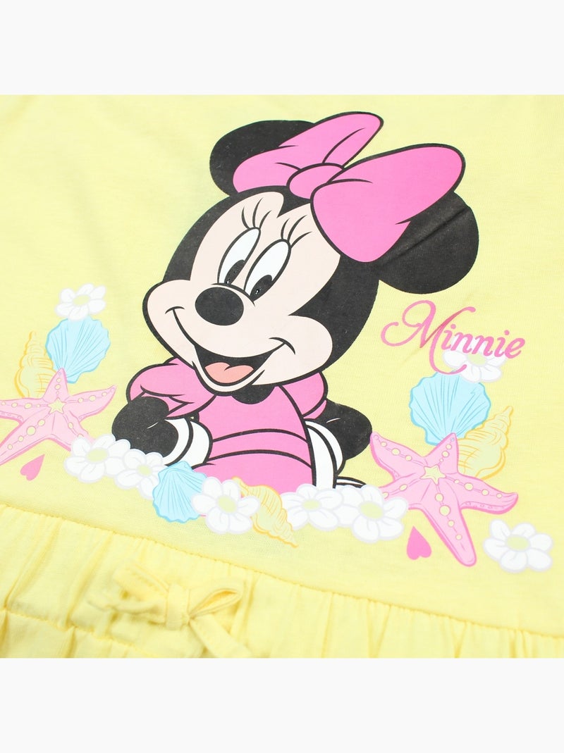 Disney - Robe sur cintre Minnie Jaune - Kiabi