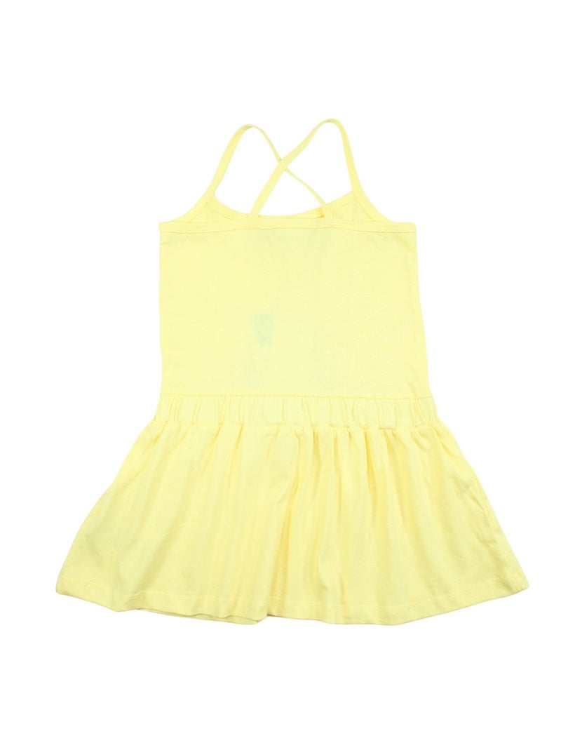 Disney - Robe sur cintre Minnie Jaune - Kiabi