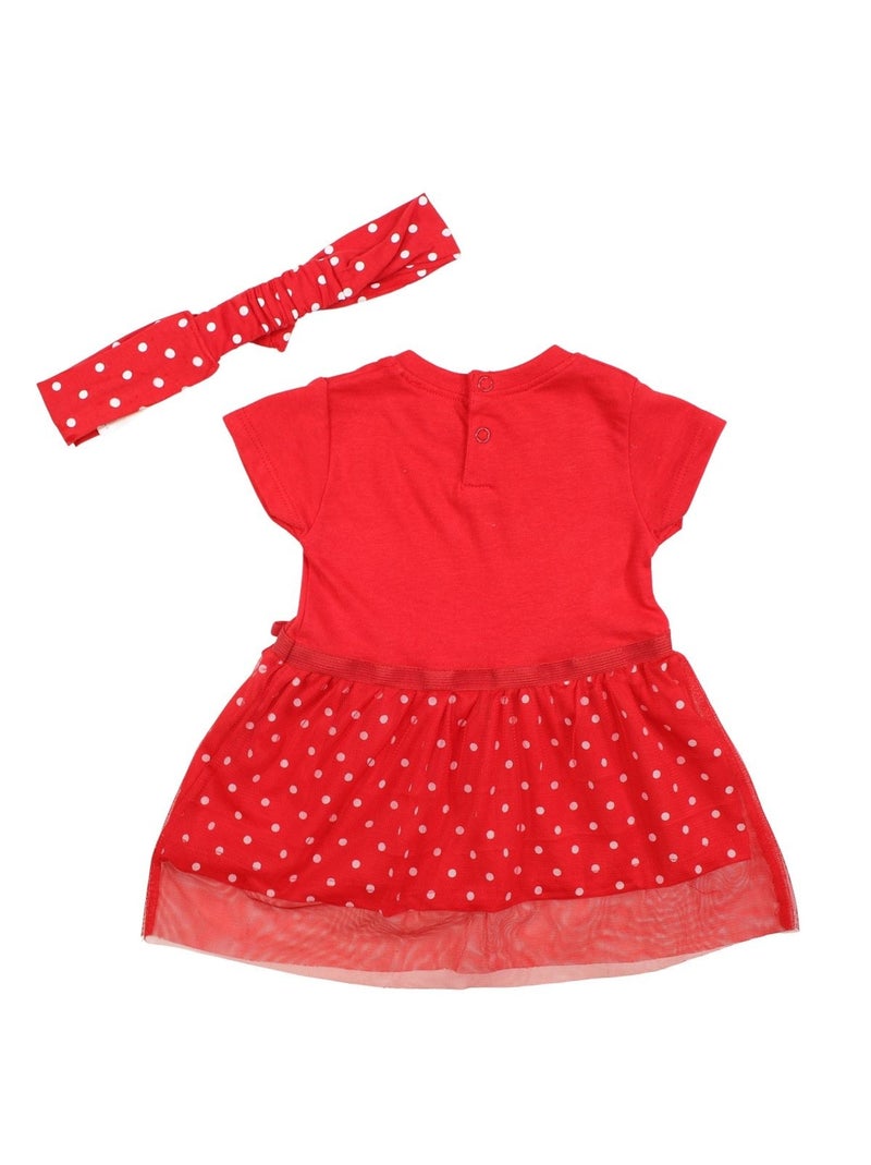 Disney - Robe Tulle bébé sur cintre Minnie Rouge - Kiabi