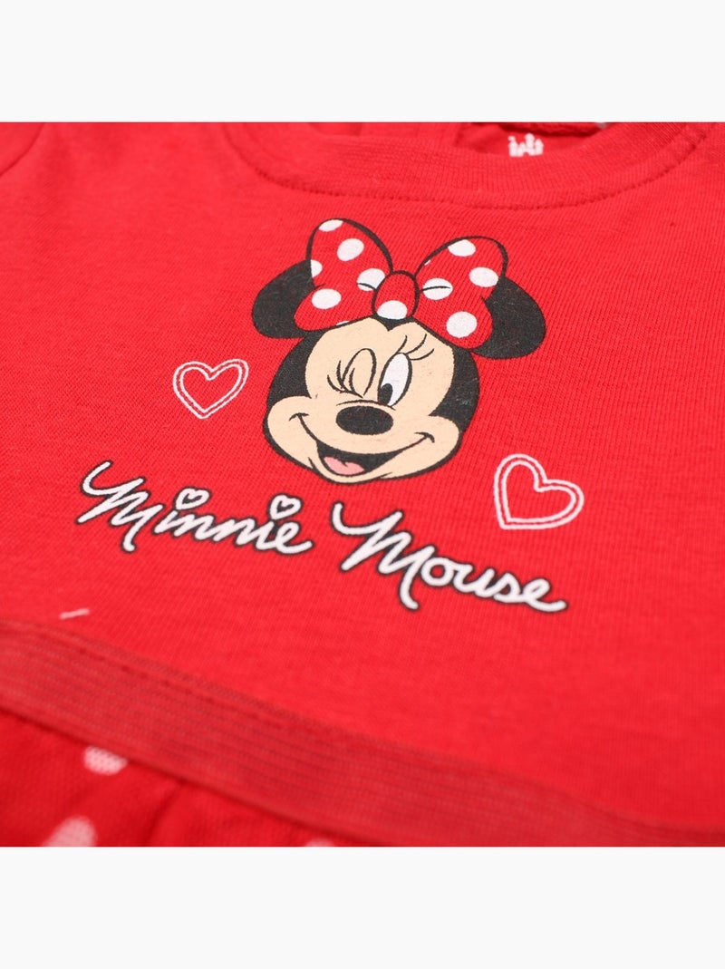 Disney - Robe Tulle bébé sur cintre Minnie Rouge - Kiabi