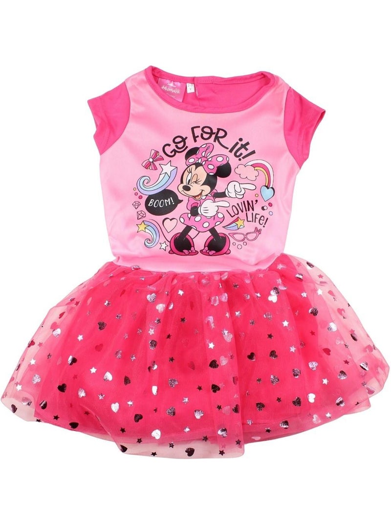 Disney - Robe Tulle minnie. Rose fushia - Kiabi