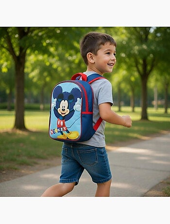 Disney - Sac à dos enfant 30x26x10 cm à motif