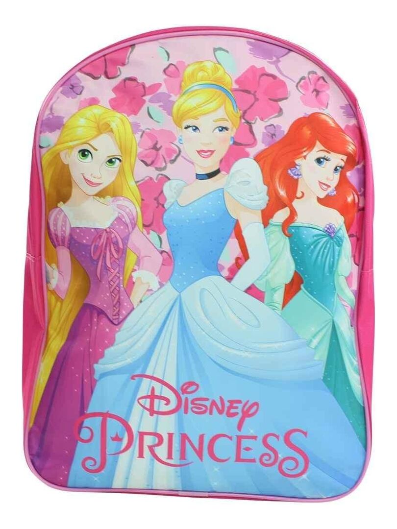 Disney - Sac à dos fille imprimé Princesse 40x30x15 cm - Rose - Kiabi -  9.68€